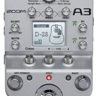 ZOOM AC-3 PEDALE MULTI EFFETS GUITARE ACOUSTIQUE