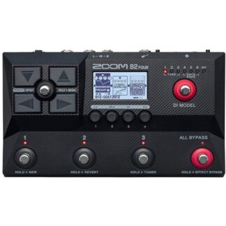 ZOOM B2 FOUR MULTIEFFET BASSE