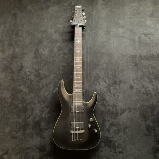 OCCASION SCHECTER DEMON 7 - AGED BLACK SATIN 7 CORDES