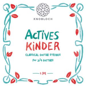 KNOBLOCH ACTIVES KINDER DOUBLE SILVER FULL SET MEDIUM TENSION 33.5 POUR3/4