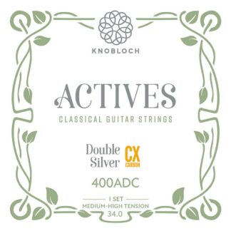 KNOBLOCH ACTIVES DOUBLE SILVER CX CARBON MEDIUM-HIGH TENSION 34.0