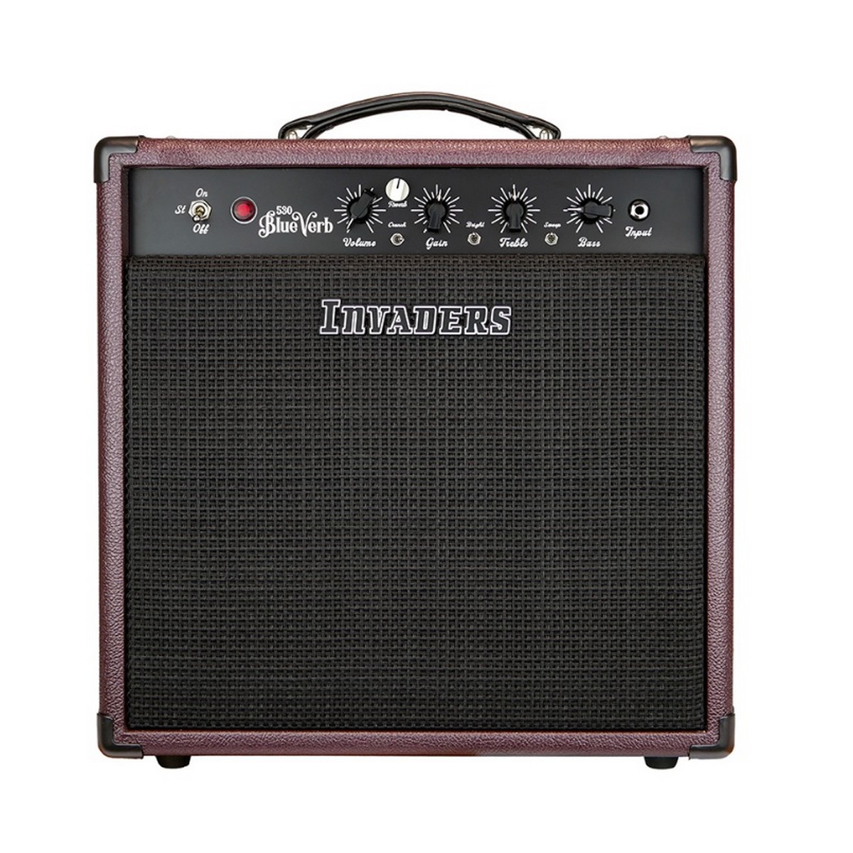 INVADERS 530 BLUEVERB COMBO REVERB BLACK CHERRY HOUSSE – Image 2