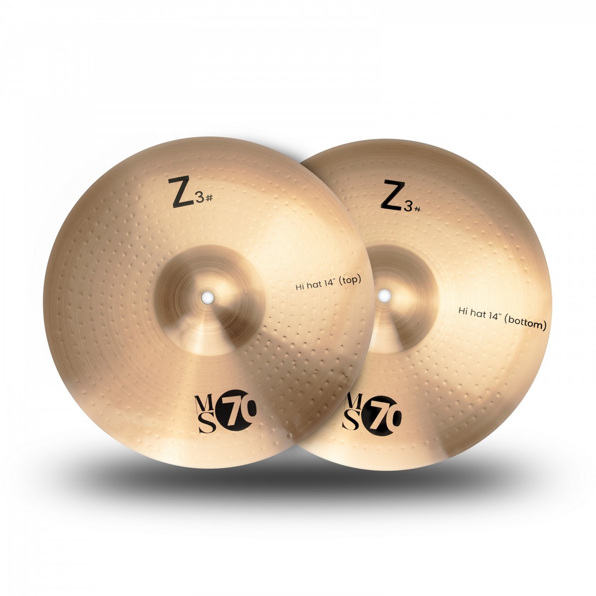 MS70 - PACK DE CYMBALES Z3 (H14/C16/R20/S10 - B8) + HOUSSE – Image 2