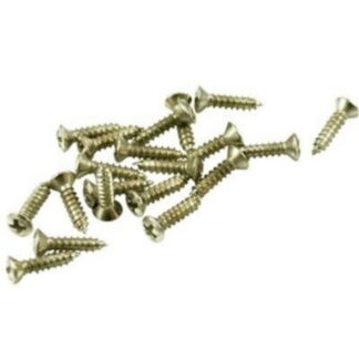 WD MUSIC  NICKEL FENDER® PICKGUARD SCREWS PGFC