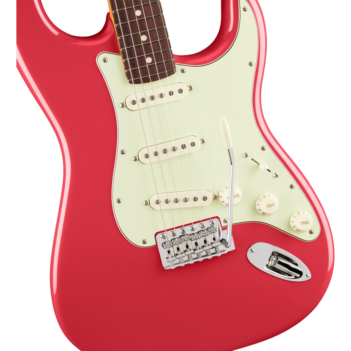 FENDER AMERICAN PROFESSIONAL CLASSIC STRATOCASTER RW DAKOTA RED HOUSSE – Image 2