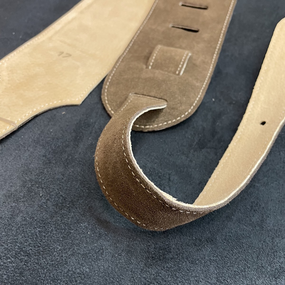 BLESES SANGLE BG17 VELOURS MARRON – Image 3