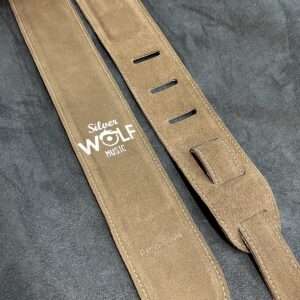 BLESES SANGLE BG35MT VELOURS MARRON SILVER WOLF MUSIC