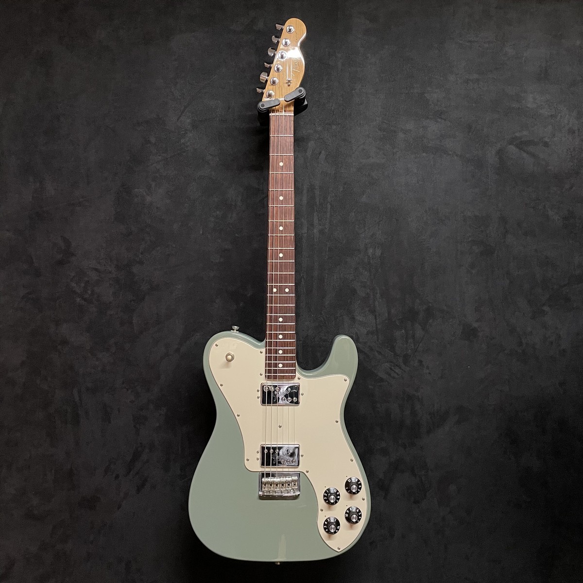 OCCASION FENDER AMERICAN PRO TELECASTER SHAWBUCKER SONIC GRAY ETUI