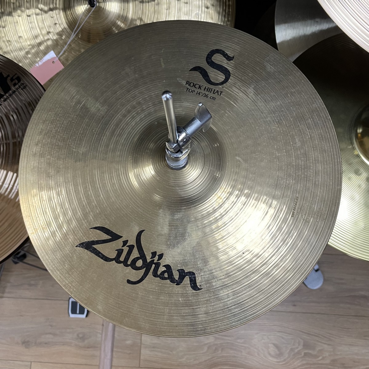 OCCASION ZILDJIAN SERIE S ROCK HI HAT 14''