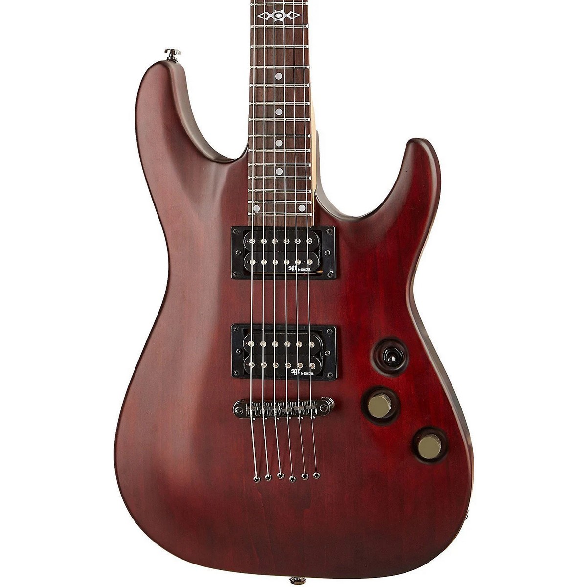 SCHECTER SGR C-1 - WALNUT SATIN HOUSSE – Image 4