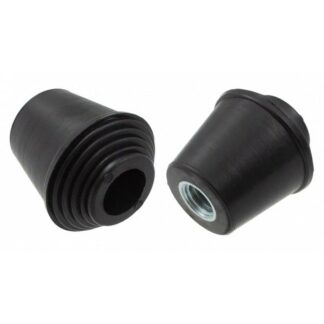 SPAREDRUM BDS-RB1 PIED DE GC CAOUTCHOUC AVEC FILETAGE (x2)