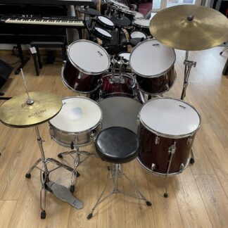 OCCASION RITMO BATTERIE COMPLETE SIEGE CYMBALES