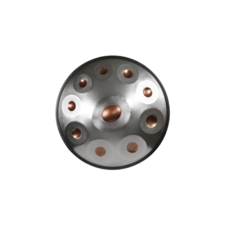 SOLAR PERCUSSION - HANDPAN - VEGA SILVER GOLD (9 NOTES)