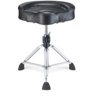 GIBRALTAR SIEGE 17'' SADDLE THRONE BLACK 9808SS-BK