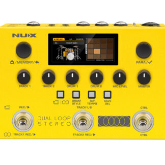 NUX LOOPER ET BOITE A RYTHMES SIMULATEUR D'AMPLI STEREO