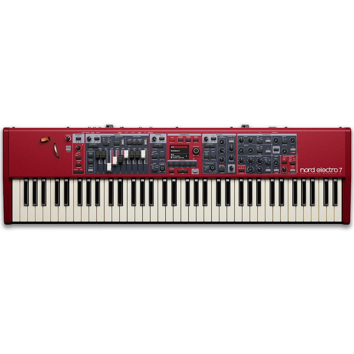 NORD ELECTRO 7 73 NOTES TOUCHER SEMI LESTEES
