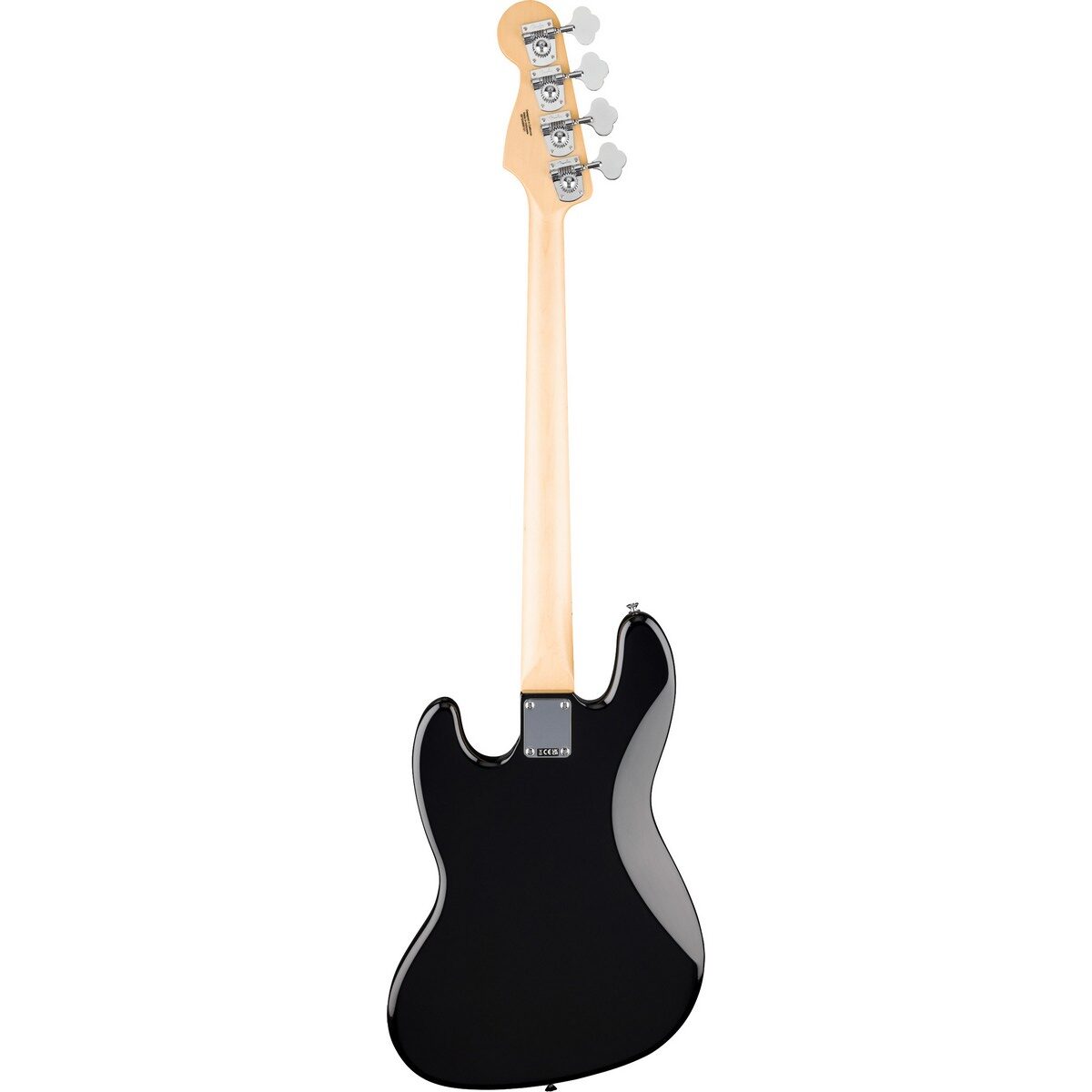 FENDER STANDARD STANDARD JAZZ BASS MAPLE FINGERBOARD BLACK PICKGUARD BLACK – Image 2