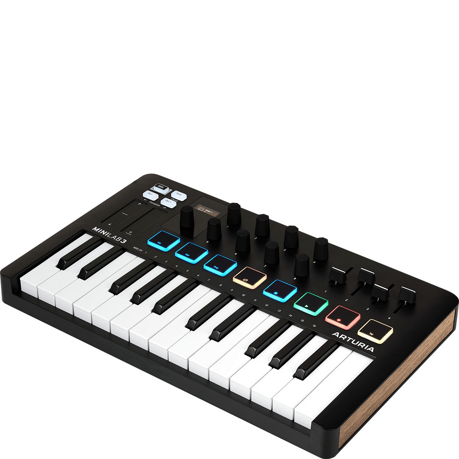 ARTURIA CLAVIER MAITRE 25 NOTES USB 8 PADS NOIR – Image 2